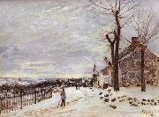 Snowy Weather at Veneux-Nadon